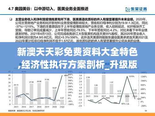 新澳天天彩免费资料大全特色,经济性执行方案剖析_升级版82.401