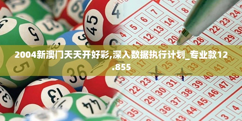 2004新澳门天天开好彩,深入数据执行计划_专业款12.855