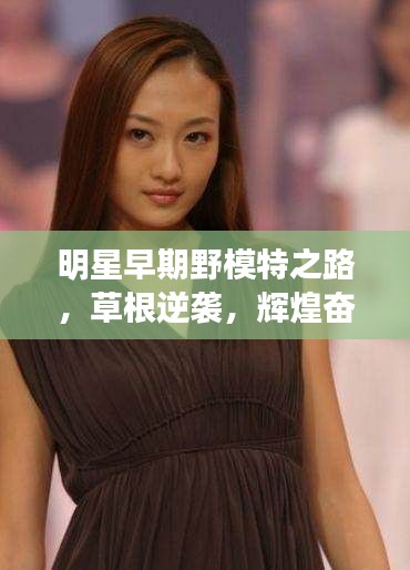 明星早期野模特之路,草根逆袭,辉煌奋斗历程